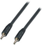 Lindy 35642 2m 3.5mm 3.5mm fekete audio kábel (35642)