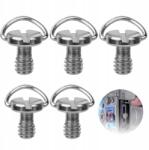  5 Db 1/4-ES Kameracsavar Gyorskioldó Lemezhez Gyűrűs Adapter (JDSMDFG556)