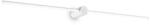 Ideal Lux Aplica LED pentru baie cu protectie IP44 Filo ap d115 alba (327778 IDL)