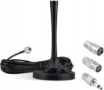  Univerzális Fm Dab szobaantenna teleszkópos rádió a jel erősítéséhez (Podstawa anteny04)