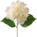 Valex Decor Hortenzia selyemvirág szál, 60cm magas - Krém (LD047-02)