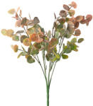 Valex Decor Eukaliptusz csokor, 7 ágú, 34cm magas - Zöld / Narancs (LD031-04)