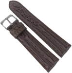 Fleurus Curea Ceas „Mocha Shark WZ2898 - Piele Veritabilă de Rechin, Maro Închis (12mm - 22mm) (WZ2919)