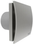 CATA UC-10 Silentis Hygro szürke ventilátor utószellőztető és páraérzékelő funkcióval, fordulatszám állítási lehetőséggel, dekoratív előlappal, pillangószeleppel