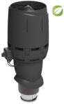 VILPE ECo125P/500 FLOW tetőventilátor, fekete