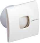 CATA Silentis 10 Timer (Low Noise) ventilátor utószellőztető funkcióval, pillangószeleppel - ventilatordepo