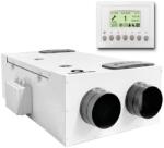 Aerauliqa QR-340A központi hővisszanyerős szellőztető, LCD kijelzős vezérléssel