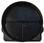 CATA - Páraelszívó LÉGELZÁRÓ+CSŐCSONK 150 mm - ventilatordepo - 11 690 Ft