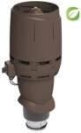 VILPE ECo125P/500 FLOW tetőventilátor, barna