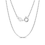 BeSpecial Colier argint 925 placat cu rodiu, 50 cm (CRR165)