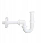 Lira Mosogató csőszifon 40 1 1/2 coll fehér, Új Olasz Top szifon (4133.091)