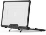 Tech-Protect Carcasa laptop Tech-Protect SmartShell Pro compatibila cu MacBook Pro 14 M1 / M2 / M3 / M4 / M5 (2021-2025), Transparent / Negru (5906302335626) Geanta, rucsac laptop