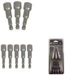 TROY Set biti tubulari cu cap magnetic Troy 26133, 8 piese (T26133)
