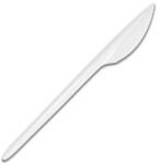  Kés újrahasználható PS műanyag 50 db/csomag, fehér (14356) - iroszer24