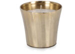 Bizzotto Lumanare borcan aluminiu auriu Chisel Ø11x10h (0184349)