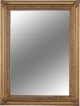 Mobikon Oglinda perete rama lemn auriu Malkia 62x82 cm (0000228500)