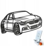 LaserGroot 3D fa kép Bmw 3 Series (F30) line Fali dekoráció Ajándék XL (LaserGroot)
