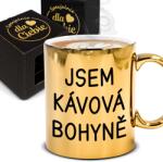 Style Couture Arany Bögre Vicces Ajándék Kávé Fanatikusoknak Ajándék Csomagolás