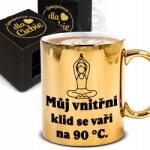 Style Couture Bögre 300ml Arany Ajándék Humorral A Munkahelyi Kávézónak Ajándék Csomagolás