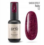 PNB Hibrid lakk flash hatással Pnb Shock Effect 12 Ruby Piros 8 ml