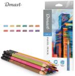 Deli Пастелни цветни моливи DELI Dmast 12 цвята