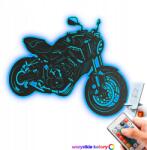 LaserGroot Fa kép 3D Honda Cb Fali dekoráció Ajándék Led éjszakai lámpa XL (LaserGroot) - allegro - 21 735 Ft