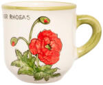 BögreManufaktúra Pipacs Bögre (Papaver Rhoeas) - Botanica sorozat