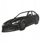 LaserGroot Vászonkép Fa 3D Autó Bmw M3 Fali Dekoráció Ajándék XL (LaserGroot) - allegro - 15 395 Ft