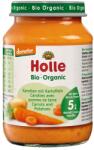 Holle Piure de morcov cu cartofi, pentru copii, fara gluten, +5 luni bio 190g