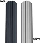 BILKA Sipca metalica pentru gard BILKA model Berna Gri Antracit Ral 7016 Mat 0, 40 mm 100cm (23952)