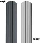 BILKA Sipca metalica pentru gard BILKA model Berna Gri Grafit Ral 7024 Mat 0, 40 mm 100cm (23997)