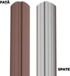 BILKA Sipca metalica pentru gard BILKA model Berna Maro Ral 8017 Mat 0, 40 mm 100cm (24048)