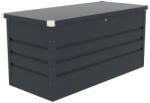 Klugmeister Lada pentru depozitare gradina metalica, KLUGMEISTER Max B, dimensiuni 132x61x62 cm, culoare Gri (MES-Max-B)