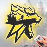 LaserGroot The Witcher Fa kép Fali dekoráció Vadon Gon Led éjszakai lámpa (LaserGroot) - allegro - 11 500 Ft