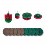 PARKSIDE Tisztító Kefék Fúró-csavarbehajtó Készlet 14 db-os Pady csiszoló (pbsp 14 a1)