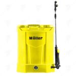 MOLLER Пръскачка акумулаторна MOLLER 16 л 12V 8Ah (5.5 bar) с 3 накрайника (48387) Градинска пръскачка