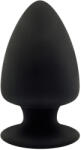 SilexD M - alakítható anál plug - 11cm (fekete)