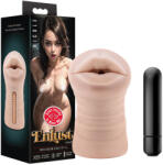 Enlust Nicole - vibrációs műszáj MI képekkel (natúr) - pirospillango