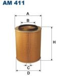 FILTRON Vzduchový filter FILTRON AM 411 (AM 411)