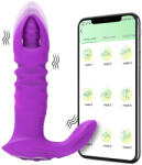 AlvUp - okos lökő análvibrátor (lila) - pirospillango