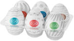 TENGA Egg New Standard - tojás maszturbátor készlet (6db) - pirospillango
