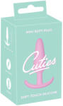  Cuties Mini Butt Plug - szilikon anál plug - pink (2, 1cm)