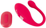 Beau Coeur Koral - vibrációs tojás távirányítóval (pink)