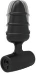  Love Plug - mini anál vibrátor (fekete)
