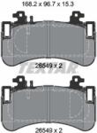 TEXTAR set placute frana, frana disc TEXTAR 2654901 (2654901)