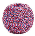  Kötöző madzag pamut 40 g 1, 25mm 72*9 tex/63 m tricolor