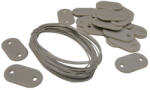  Rögzítő szett, 26db-os szett+4m huzal szürke