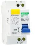 COMTEC Áramvédős kismegszakító RCBO 1P+N 25A 30mA 6kA C MF0001-18105 (MF0001-18105)