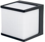 Masterled Cube-2, fekete oldalfali lámpa, GX53-es foglalattal (6663)