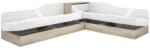 Bogdan Furniture I Ъглови легла Mod 2043, Сонома арвен/Бял гланц